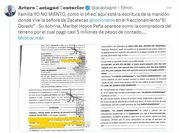 Revelan la escritura de la mansión Peña-Nahle