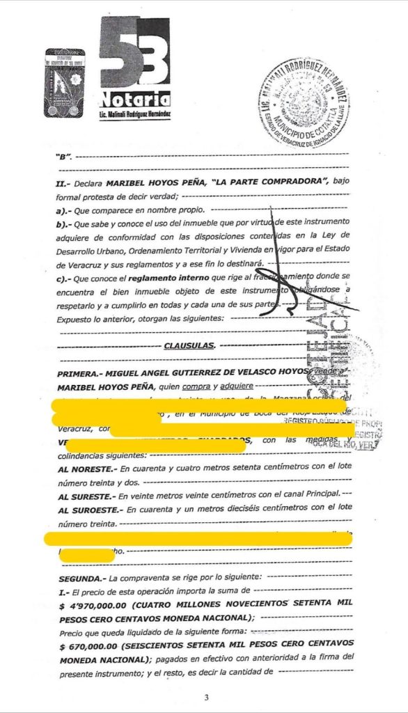 Revelan la escritura de la mansión Peña-Nahle