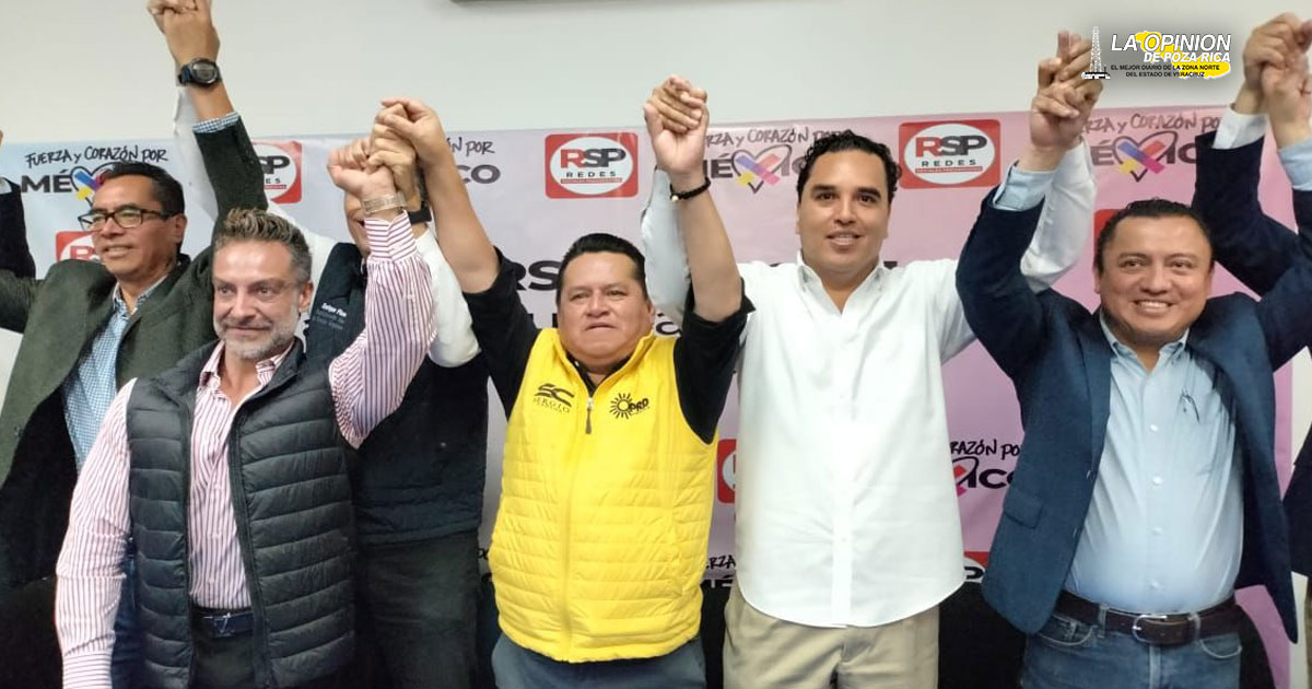 El partido de Redes Sociales Progresistas se suma a la campaña de Pepe Yunes