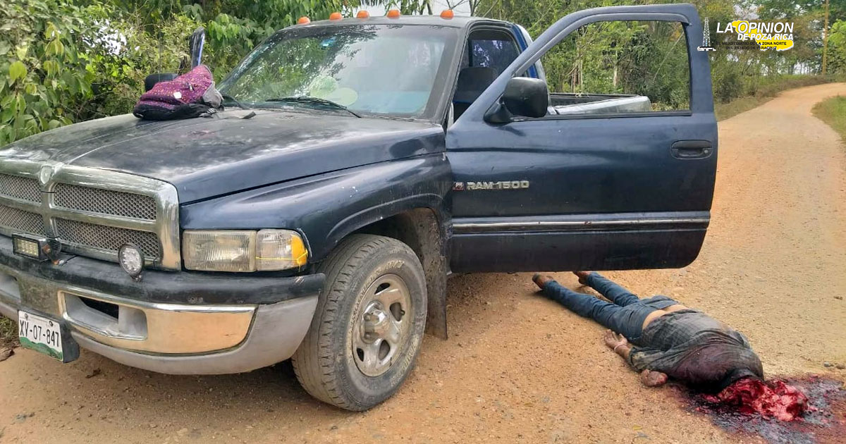 Ejecutan a choapense en Minatitlán