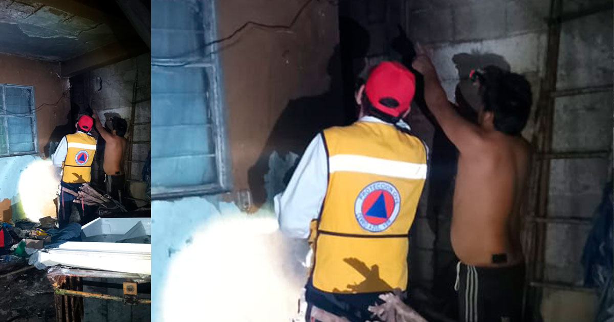 Devastador incendio por corto circuito