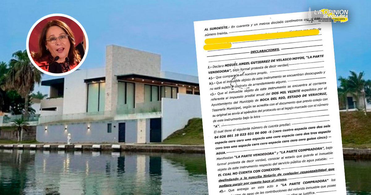 Revelan la escritura de la mansión Peña-Nahle