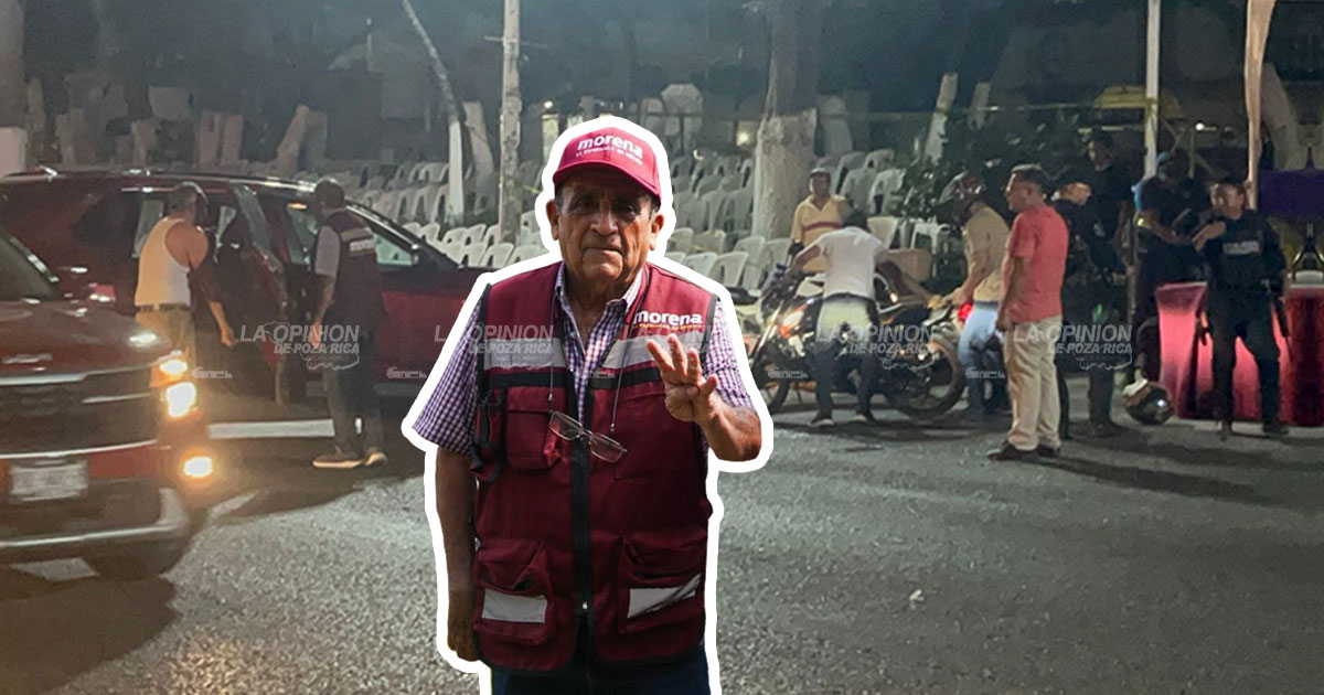 Chofer de Javier Velázquez tumba a joven motociclista