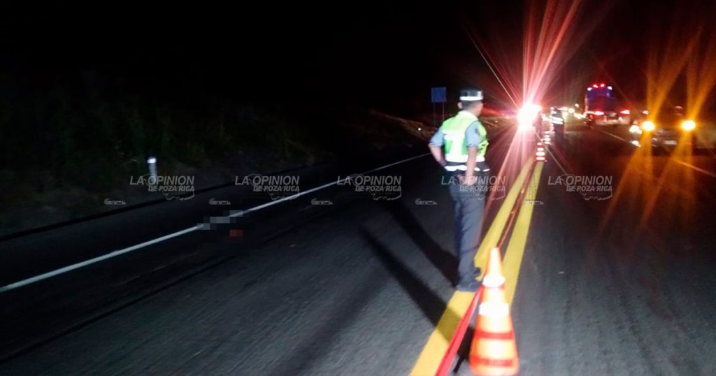 Muere hombre en atropellamiento