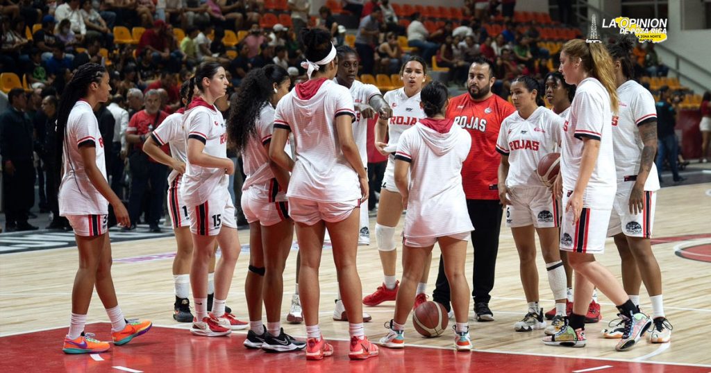 Listo el calendario de Rojas de Veracruz en basquetbol femenil
