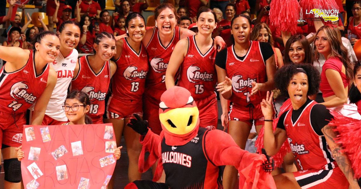 Listo el calendario de Rojas de Veracruz en basquetbol femenil