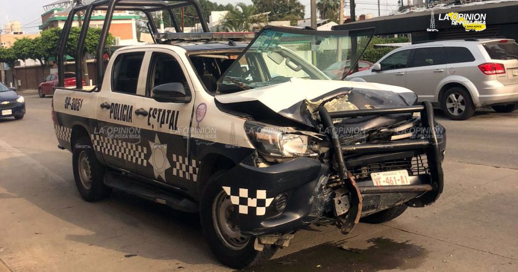 ¡Carambola mañanera en Poza Rica!