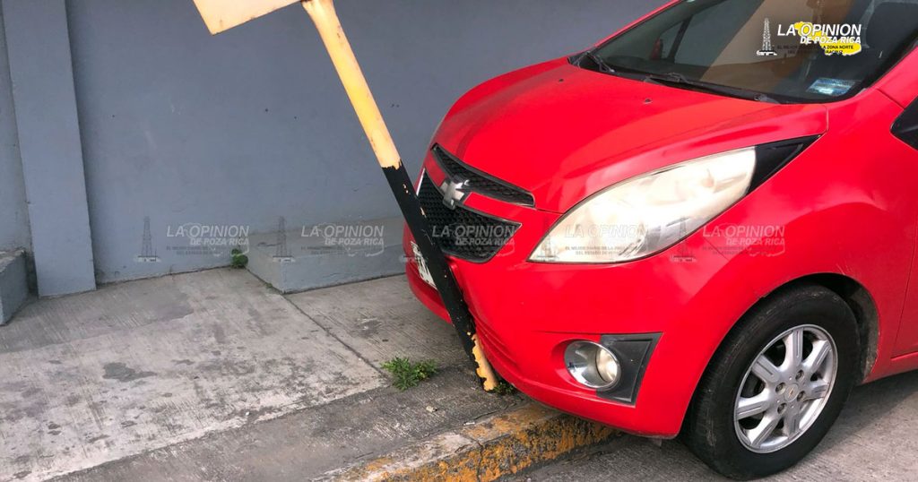 ¡Carambola mañanera en Poza Rica!