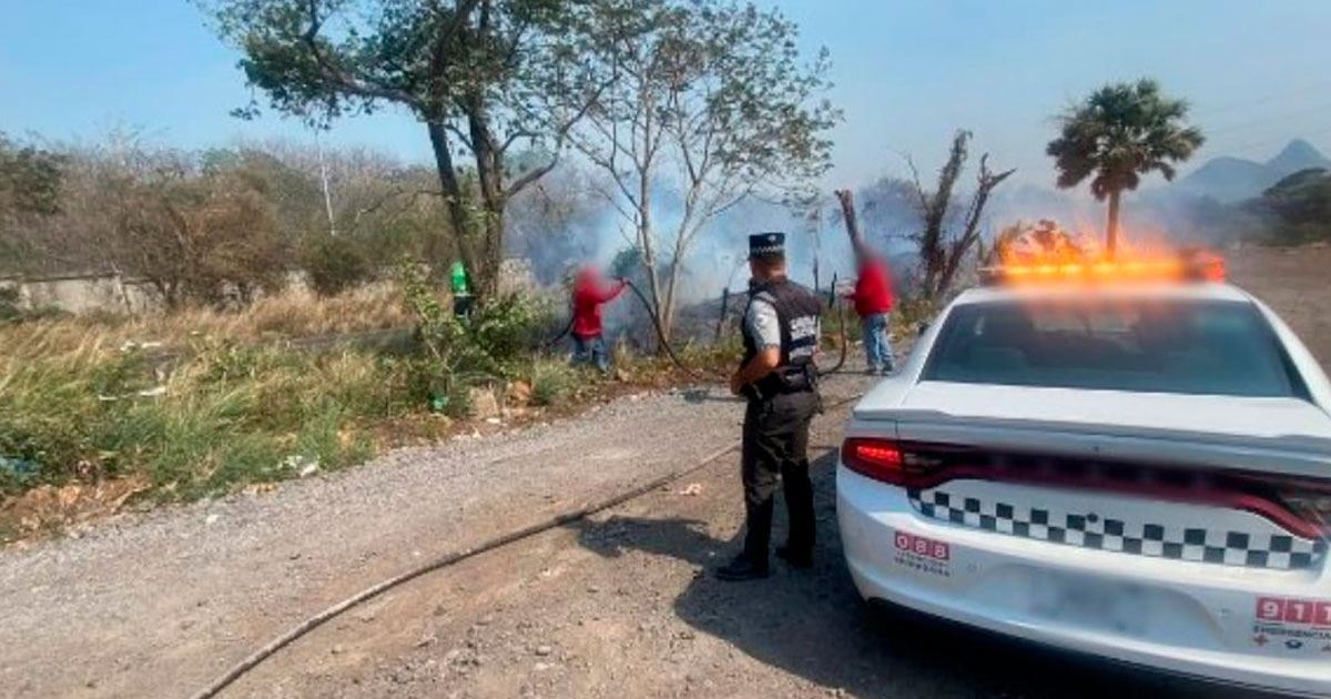 Incendios de pastizal movilizan a las autoridades