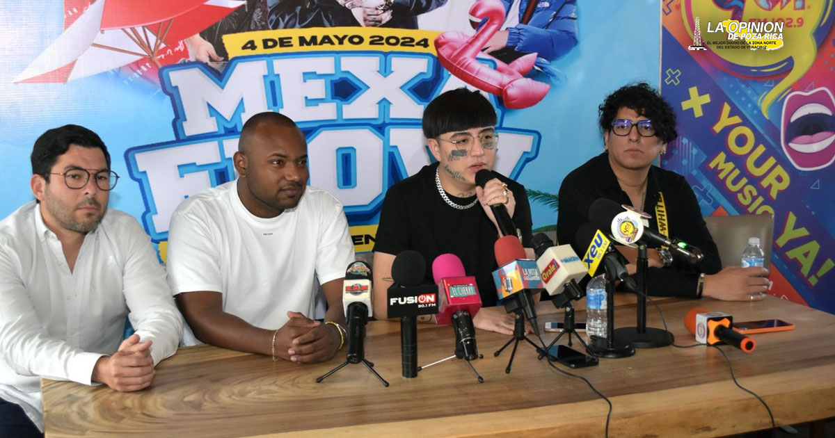 Dani Flow cerrará el festival de música urbana Mexa Flow en Veracruz