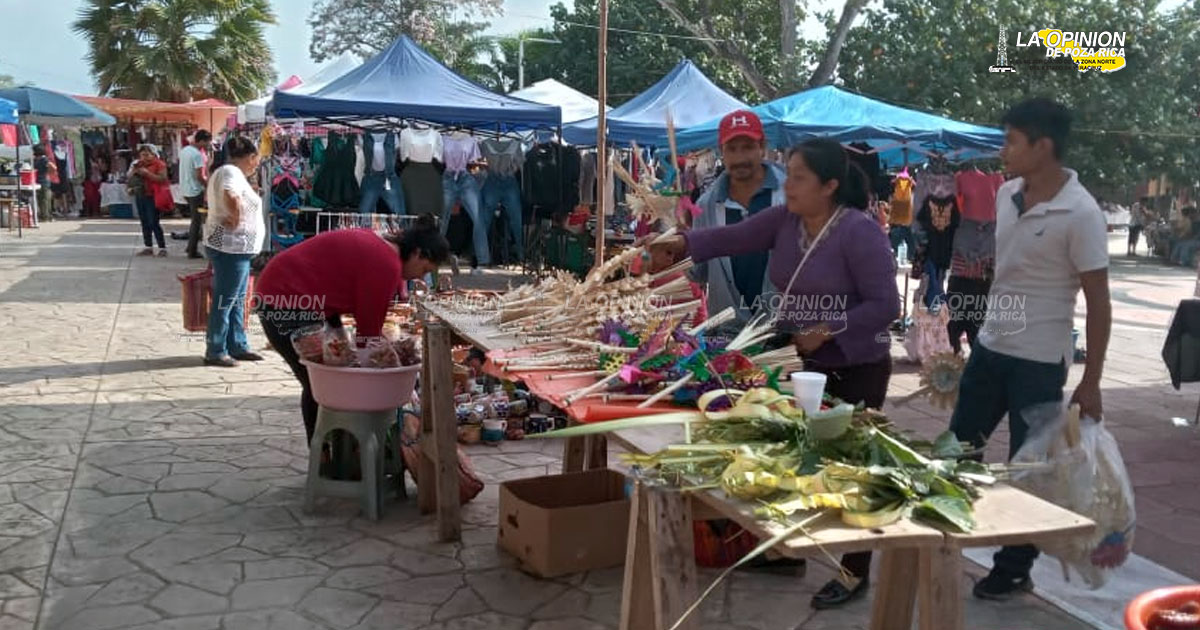 Se preparan para el domingo de Ramos