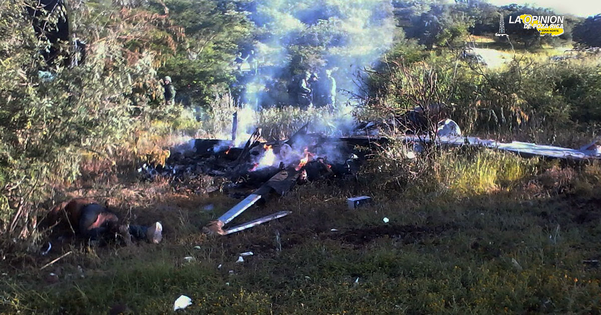 Grupos delictivos derriban helicóptero durante operativo