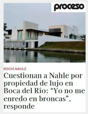 Medios nacionales exhiben riquezas de los Nahle-Peña