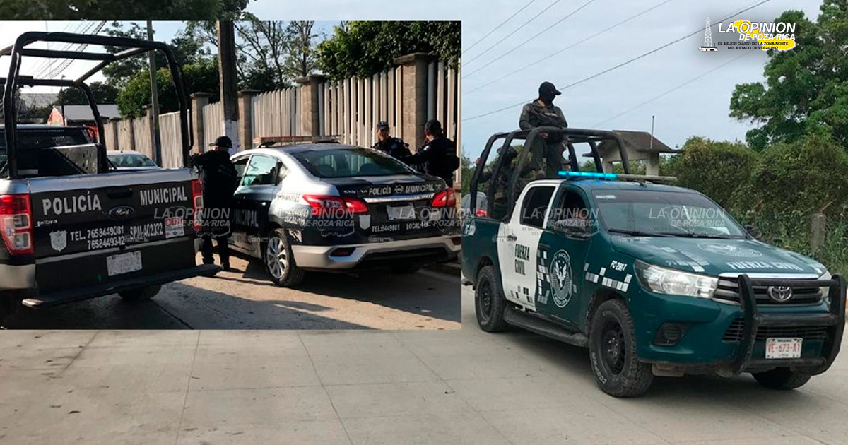 Movilizan patrullas y sobrevuela helicóptero