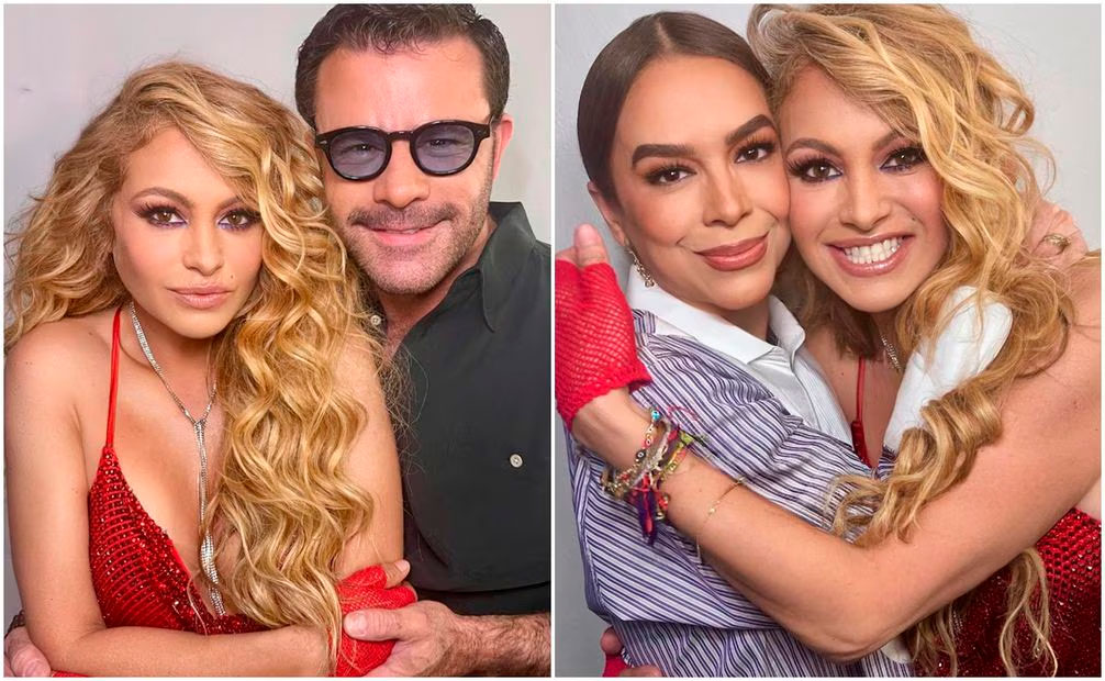 Paulina Rubio y Eduardo Capetillo causan furor al reencontrarse
