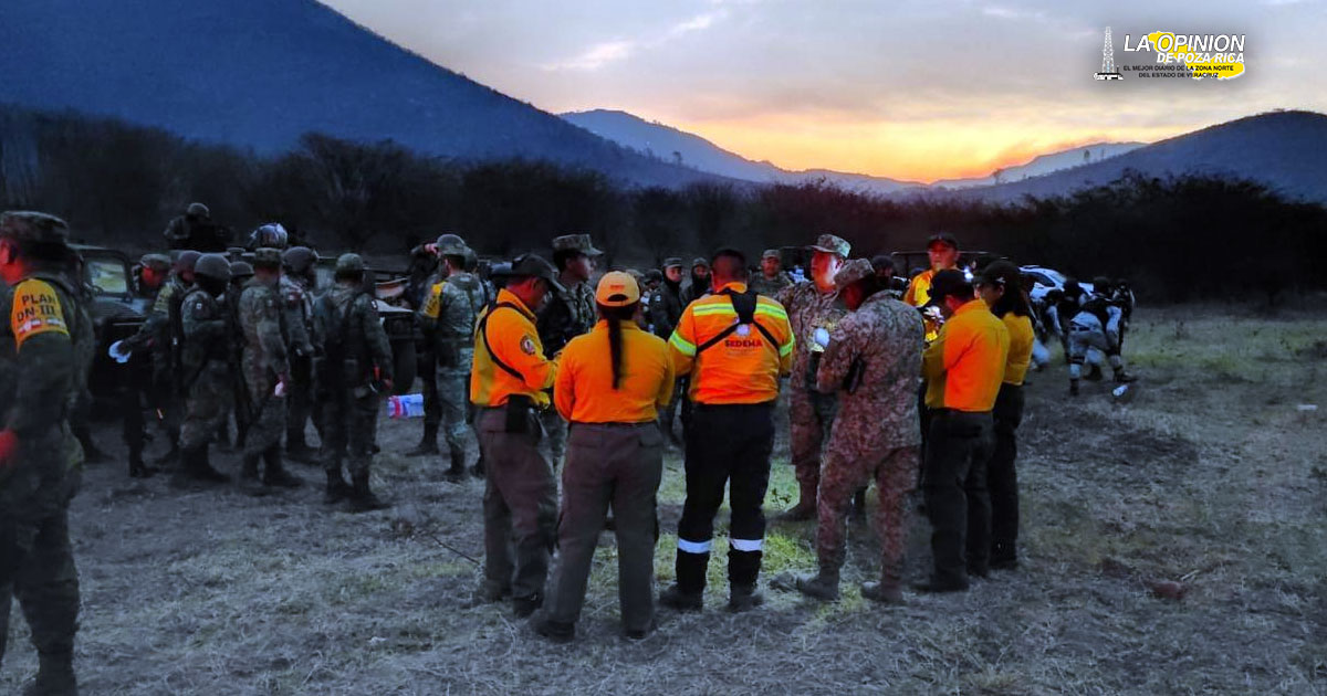 Reinician actividades de combate a incendio en Altas Montañas