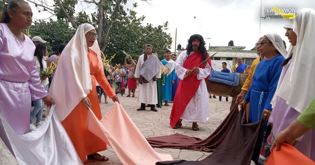 Rememoran la entrada de Jesús a Jerusalen