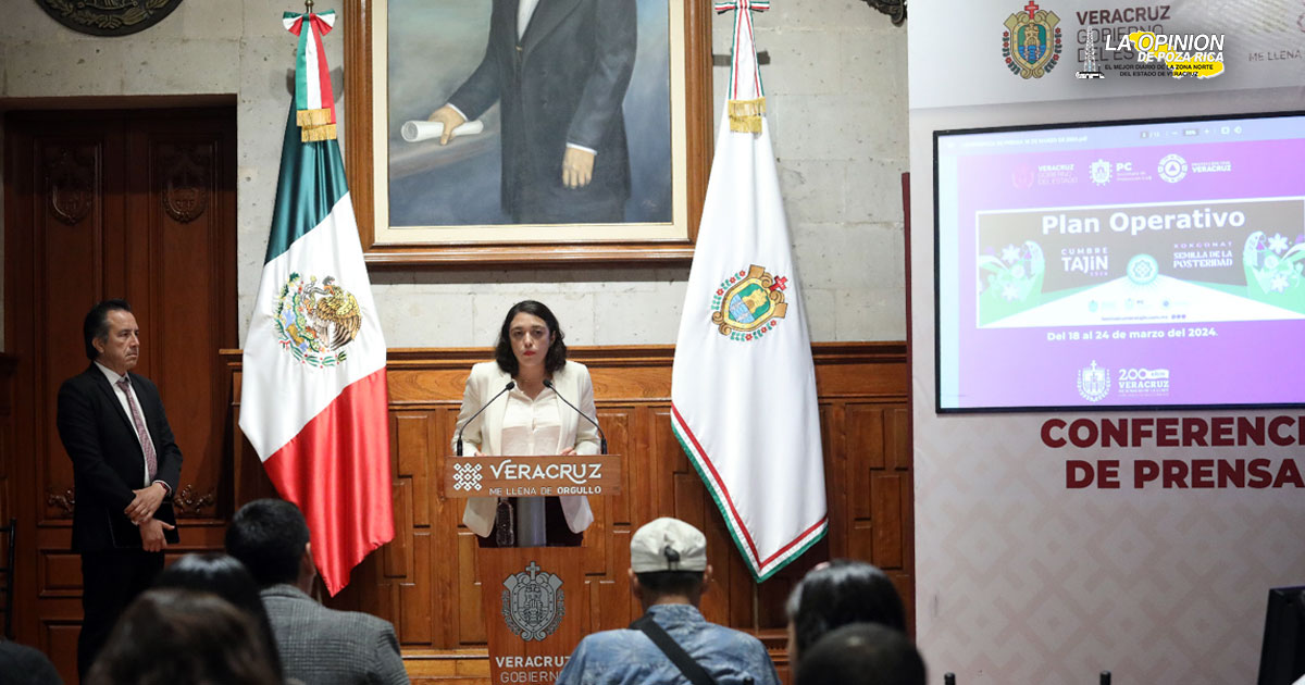 Alrededor de mil elementos resguardan la seguridad en Cumbre Tajín