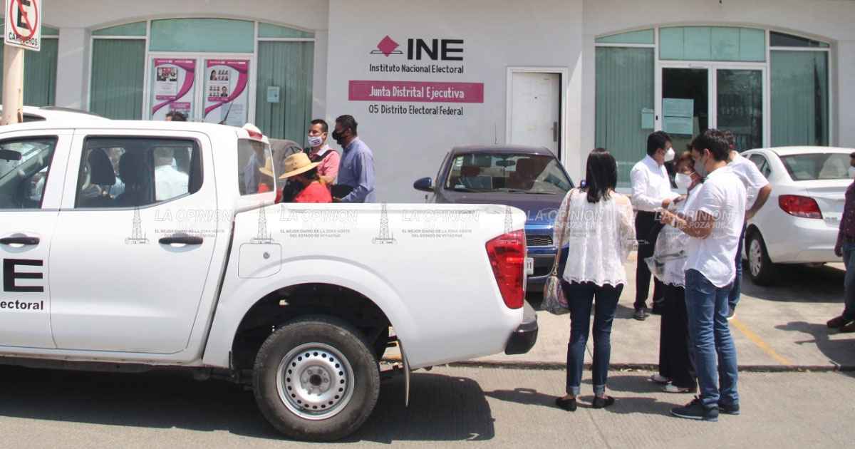 Del 6 al 20 de mayo ejercerán voto anticipado 20 ciudadanos del V distrito