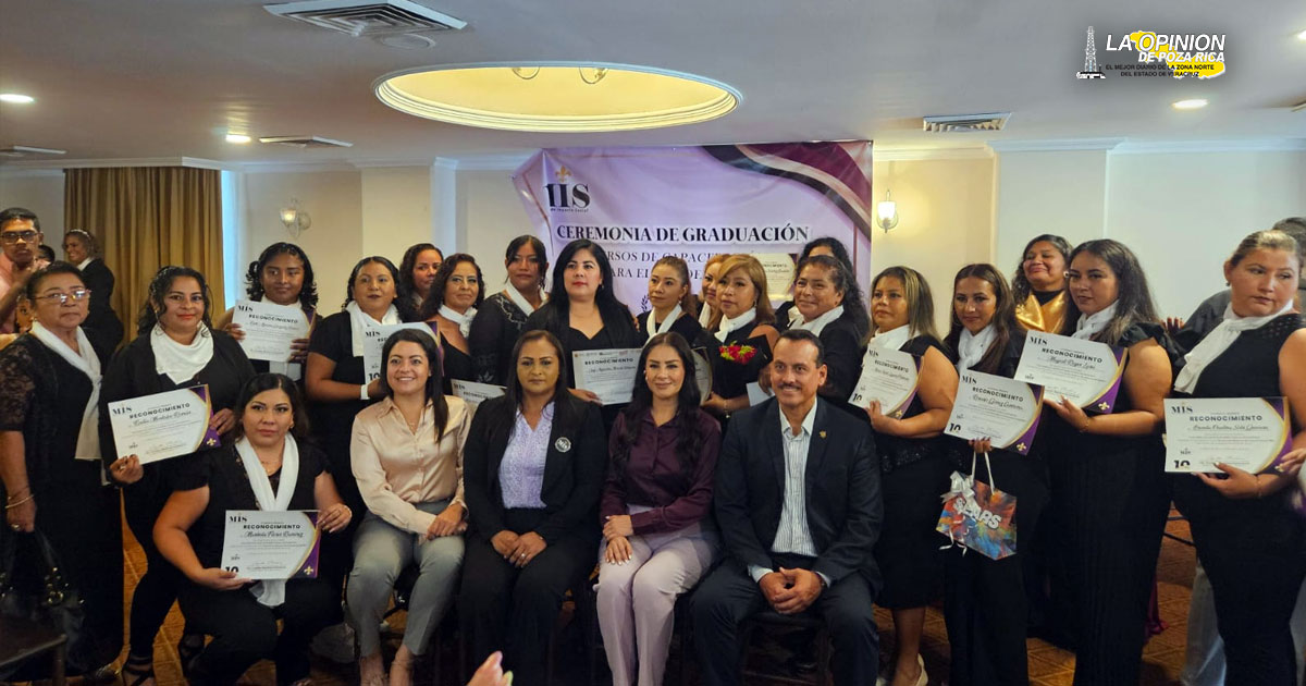 MIS gradua a hombres y mujeres de cursos para autoempleo