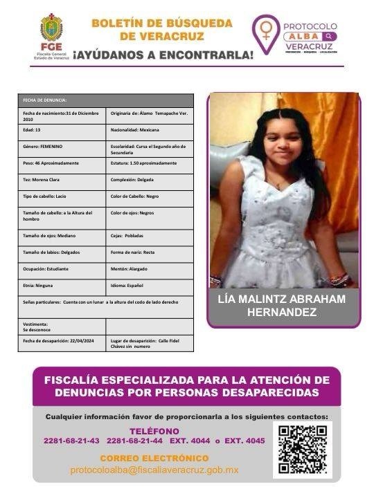 Desaparece alumna de escuela secundaria