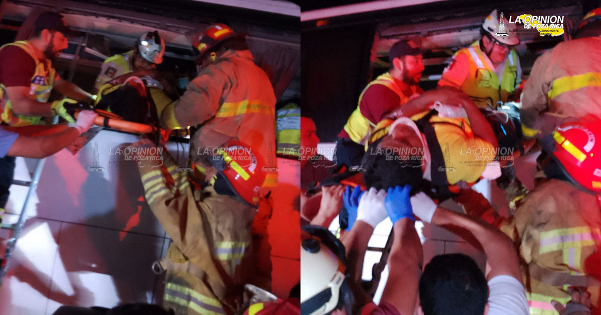 Choca autobus: 40 lesionados