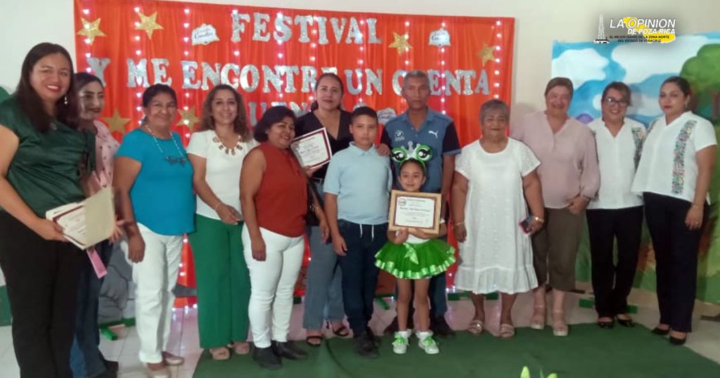 Niños participan en cuentacuentos