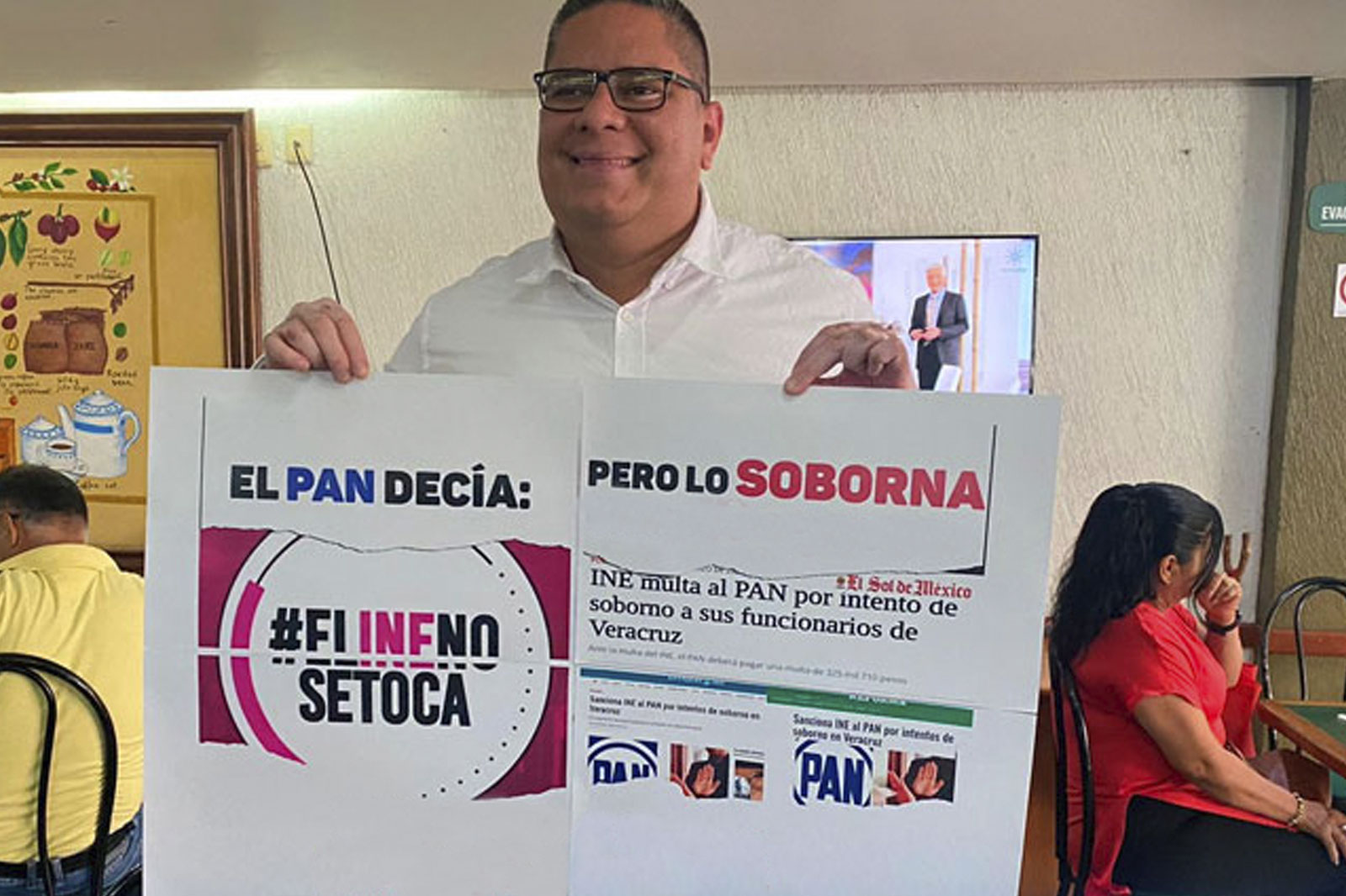 INE multa al PAN por intento de soborno a funcionarios de Veracruz