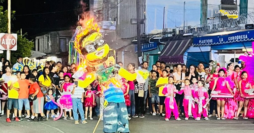 Con la "quema" de la delincuencia, da inicio Carnaval de Piedras Negras