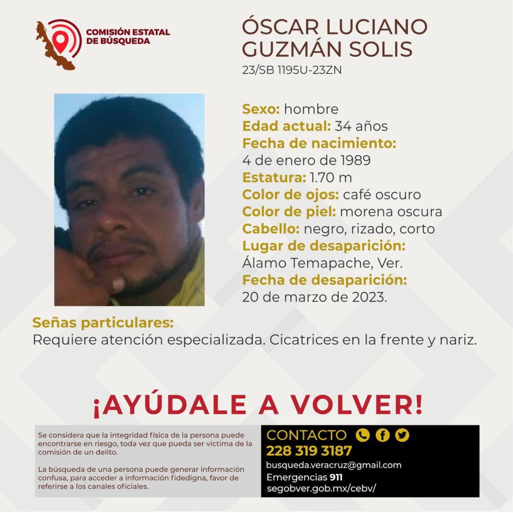 Aparece Óscar, tras un año extraviado
