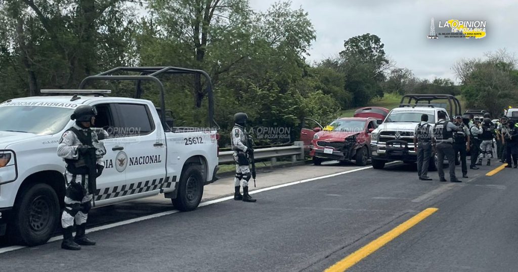 Balacera entre GN y civiles armados