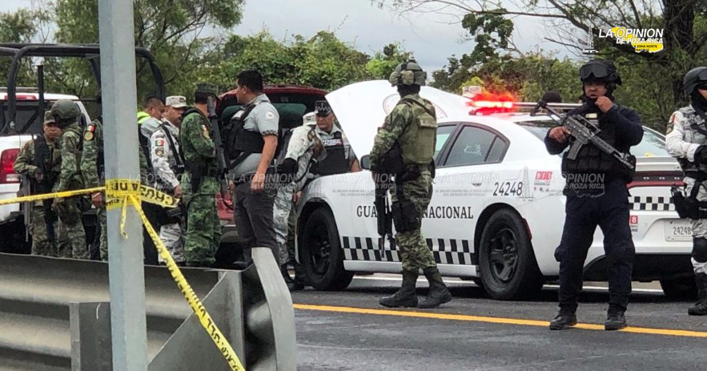 Balacera entre GN y civiles armados