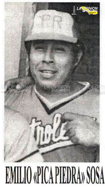 Emilio Sosa Padrón, beisbolista pozarricense
