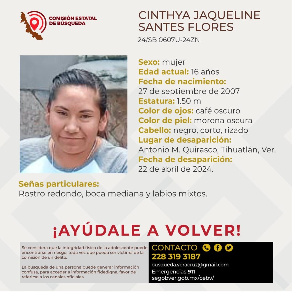 Desaparece otra mujer de Antonio M. Quirasco