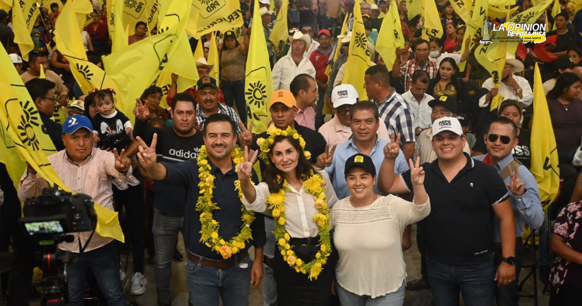 Miguel Ángel Yunes Márquez realizó gira de campaña por los municipios veracruzanos