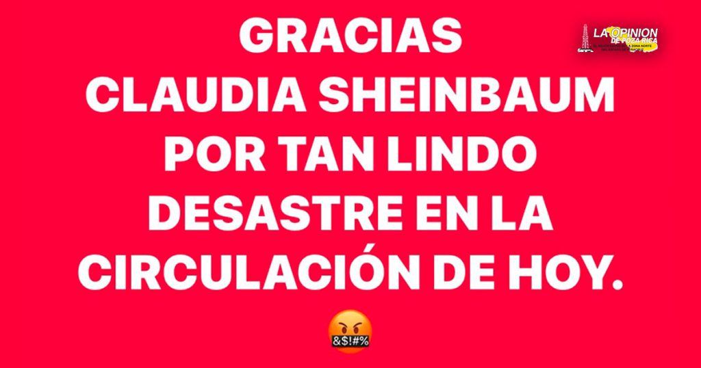 Acarreos, guaruras y camionetones con Claudia Sheinbaum