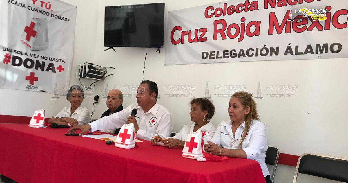 Busca la Cruz Roja captar 150 mil pesos