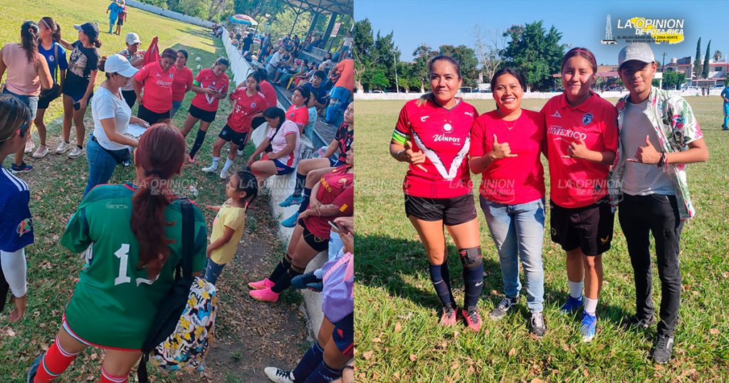 Juego de estrellas de la liga de futbol femenil de Poza Rica 2Da B2