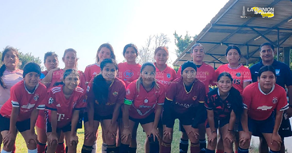 Juego de estrellas de la liga de futbol femenil de Poza Rica 2Da B2