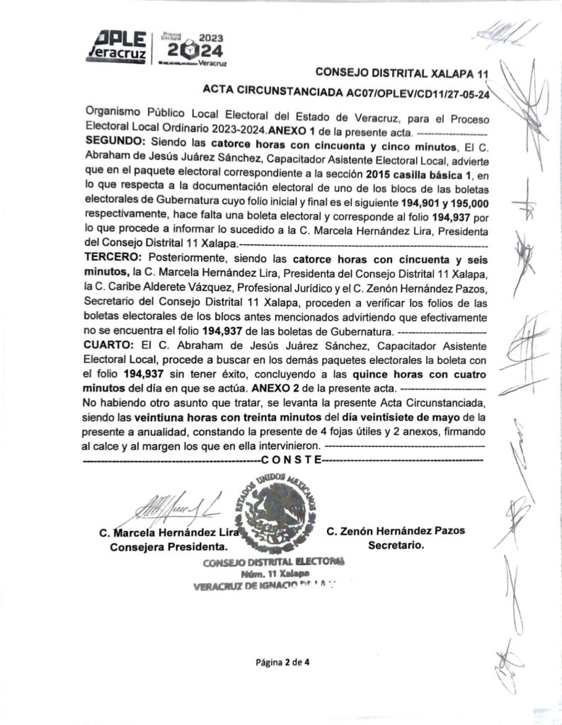 ¡Desaparecen boletas!