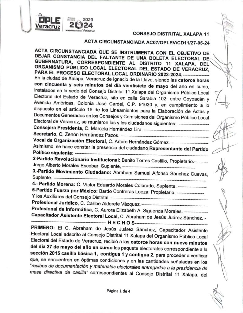 ¡Desaparecen boletas!