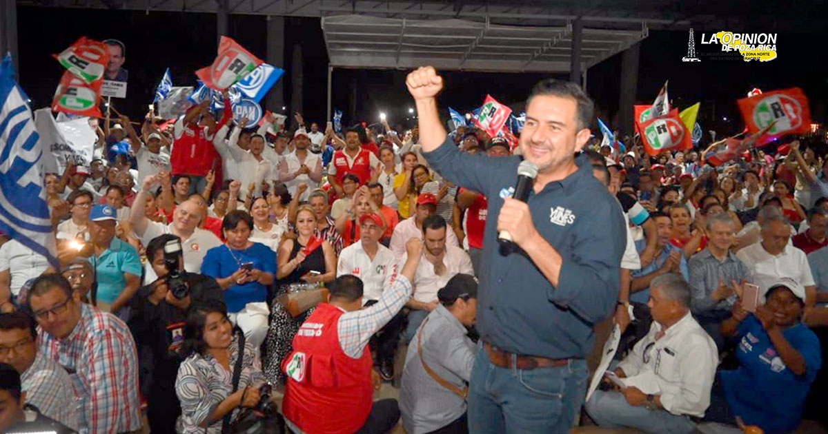 Se respira en todo Veracruz el ánimo de cambio y esperanza: Miguel Ángel Yunes Márquez