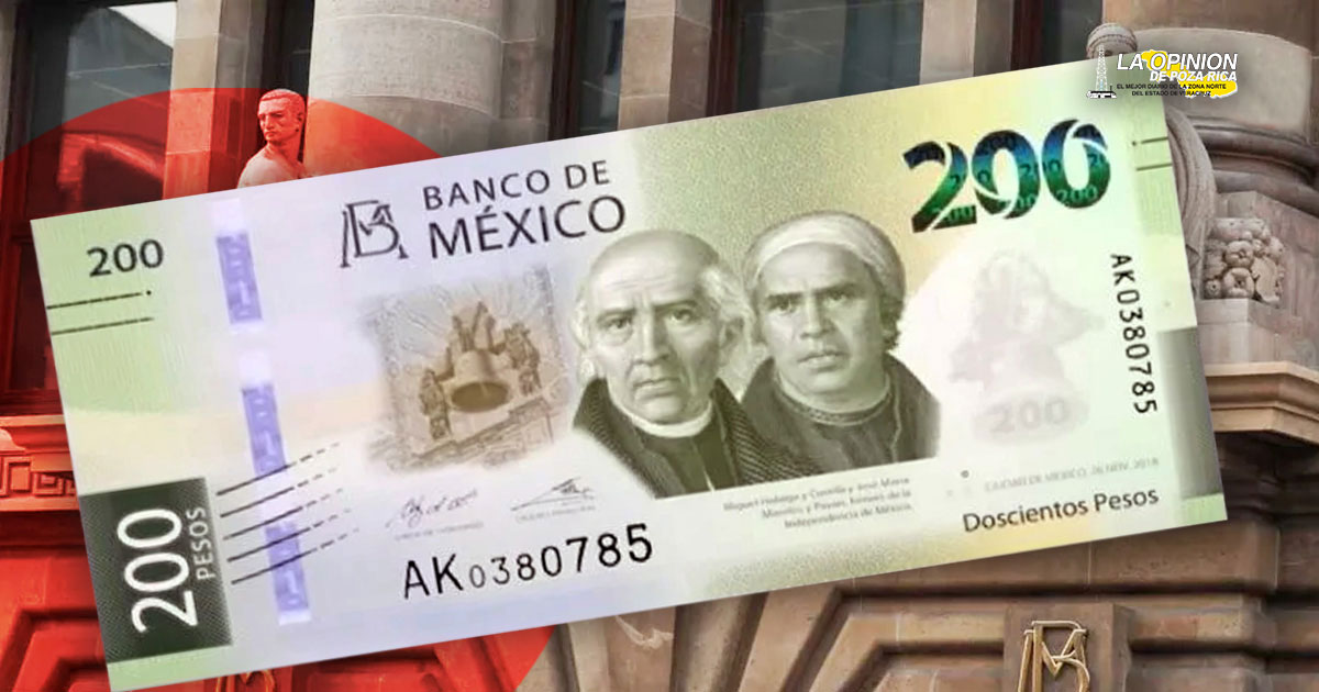 Conoce el nuevo billete conmemorativo de 200 pesos