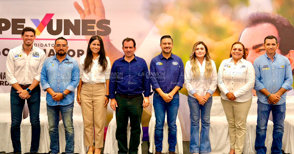 Coatzacoalcos recibirá a Xóchitl Gálvez y Pepe Yunes para el cierre de campaña regional en el sur de Veracruz