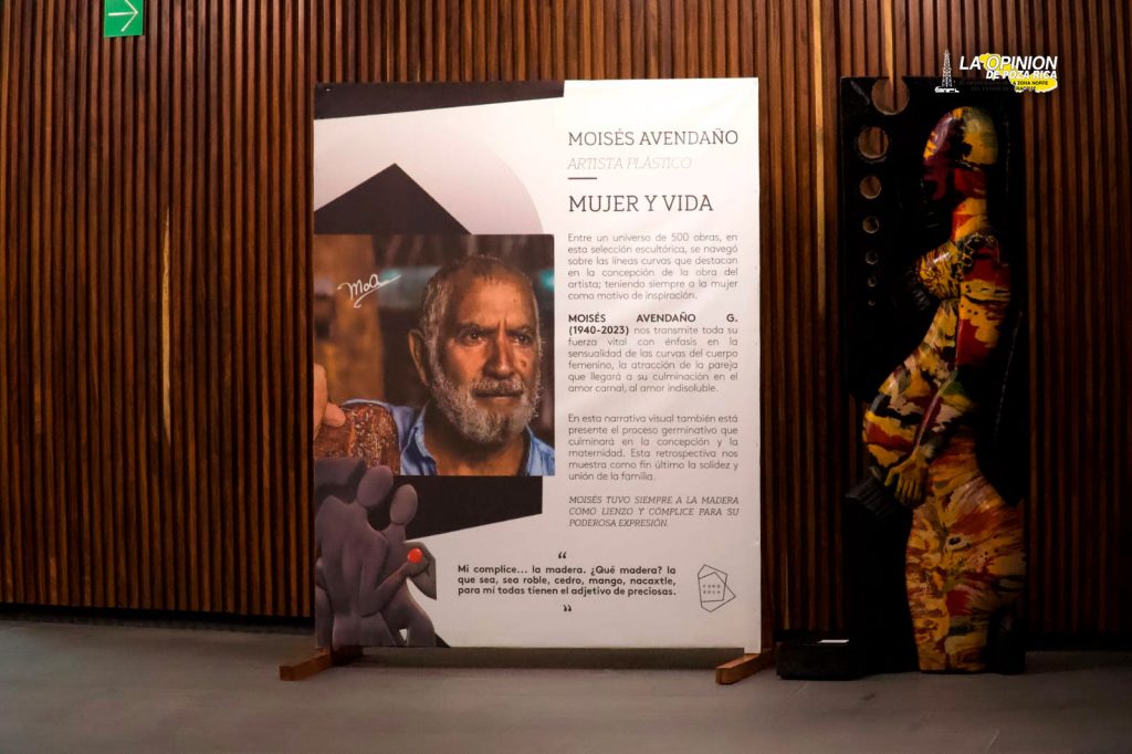Exposición artística de Moisés Avendaño permanecerá gratuita en Foro Boca