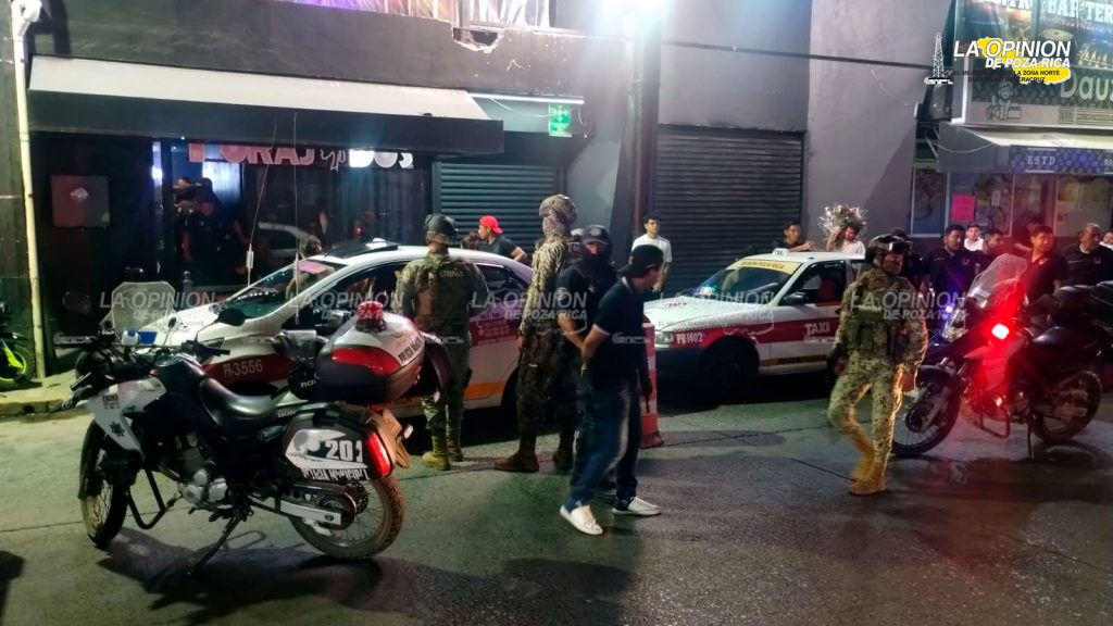 Operativo policiaco en discoteca Forajidos termina con ocho detenidos