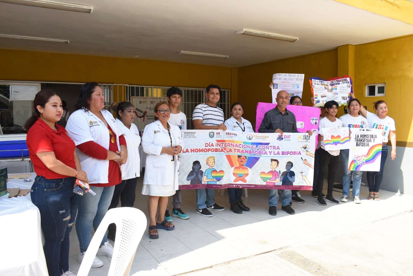 Concientizan contra la hipertensión y homofobia