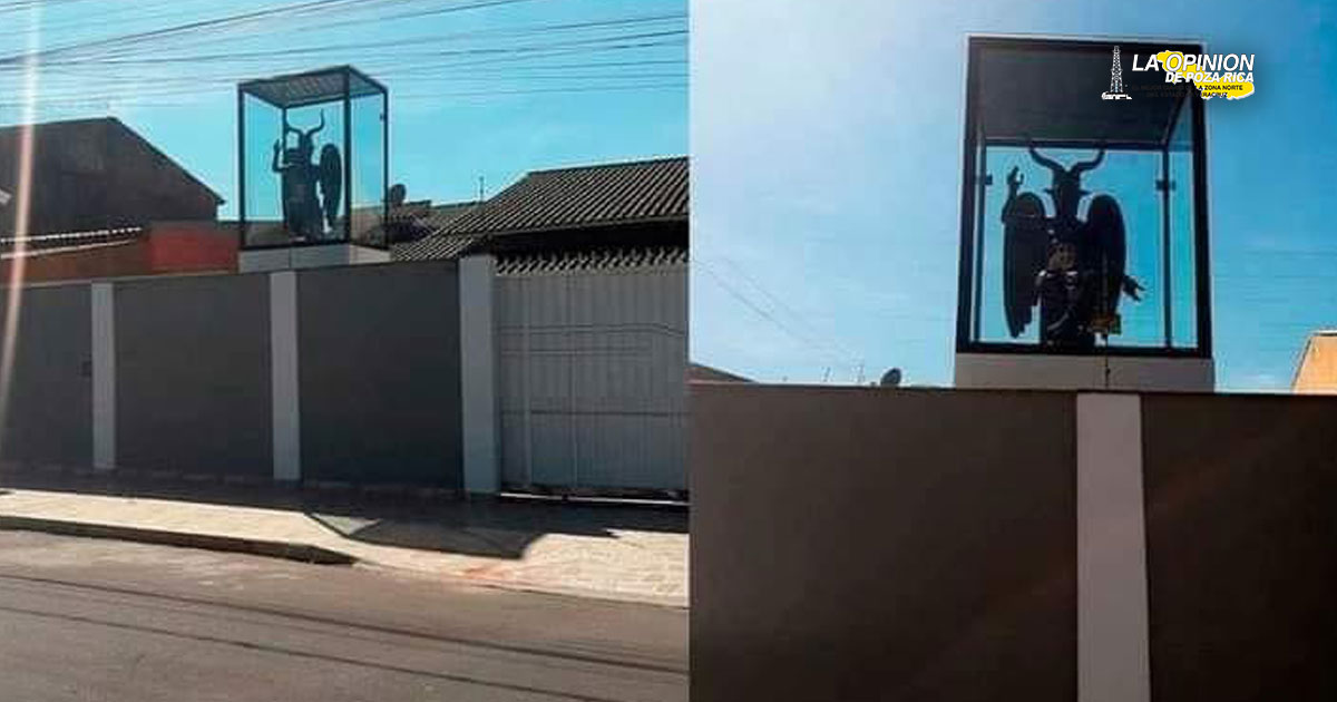 Estatua de Baphomet aterroriza a vecinos