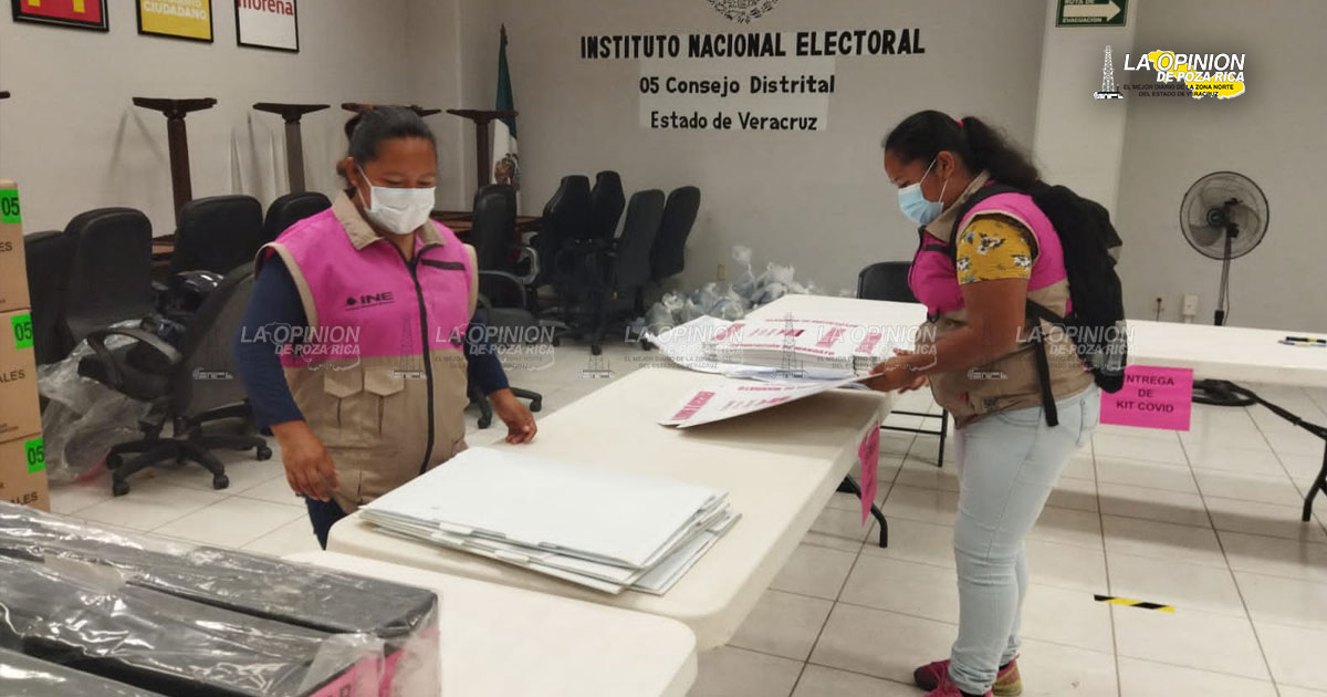 El 14 de mayo llegan las boletas electorales al V distrito