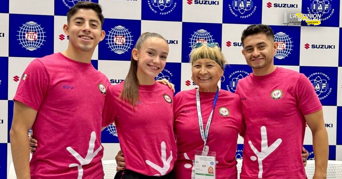 Equipo mexicano lidera ranking mundial de Gimnasia Aeróbica